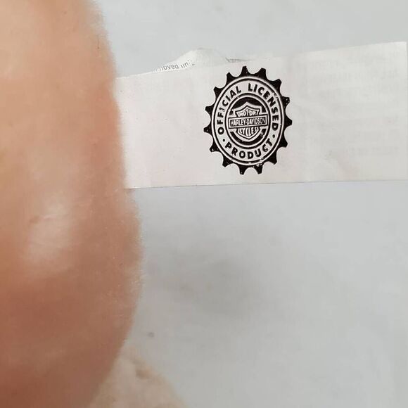 Harley-Davidson Pig Plush Stuffed Animal Biker Vest Hat Motorcycle 14" - Picture 7 of 7